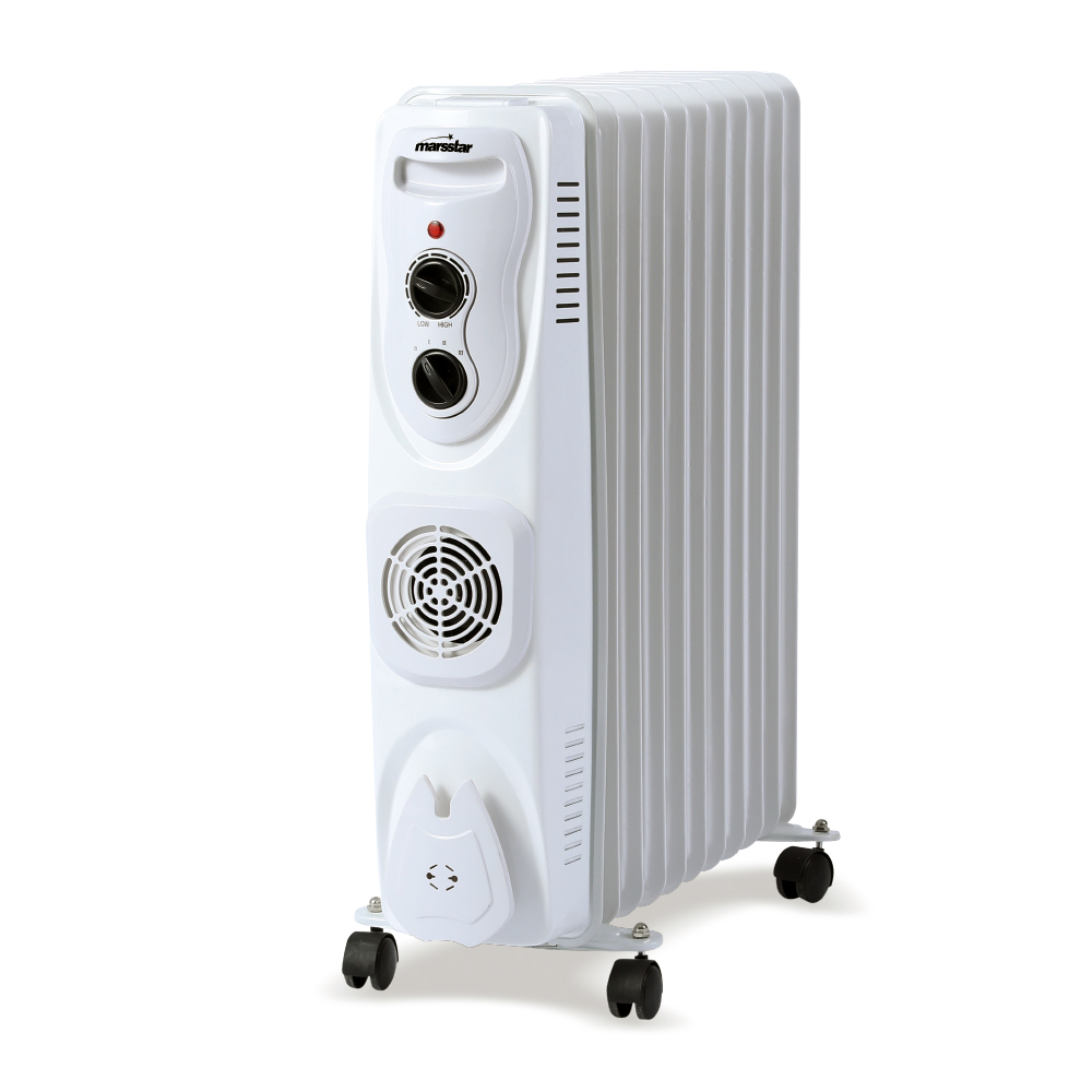 MARSSTAR B08-F TURBO FANLI 11 DİLİM YAĞLI RADYATÖR